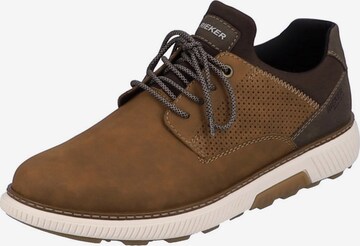 Rieker Athletic Lace-Up Shoes in Brown: front