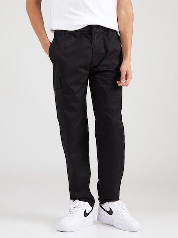 Regular Pantalon cargo REPLAY en noir : devant