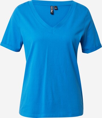 PIECES T-Shirt 'RIA' in Blau: predná strana