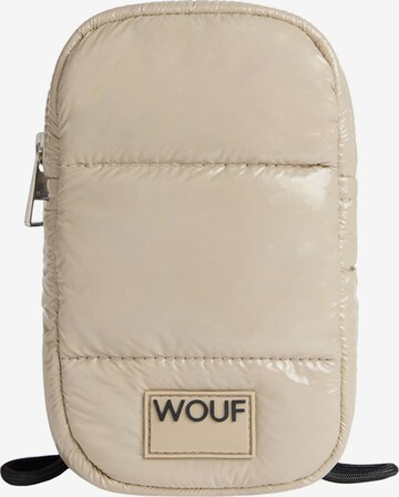 Wouf Smartphonehoesje in Beige: voorkant