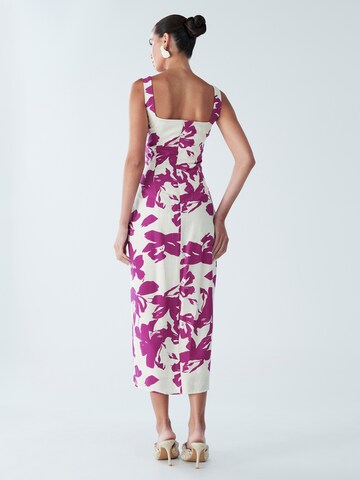 BWLDR Summer dress 'Zahlia' in White: back