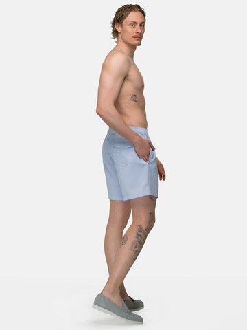 Pantaloncini da bagno 'Seersucker' di Vercate in blu