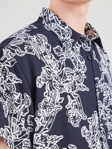 NN07 Comfort fit Overhemd 'Deon' in Blauw