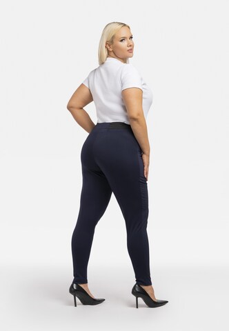 Karko Skinny Broek ' BELLA ' in Blauw