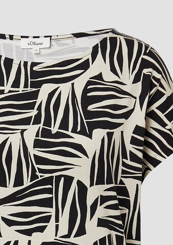 T-shirt s.Oliver en noir