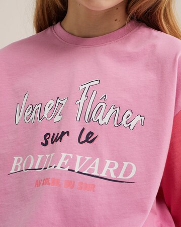 WE Fashion Тениска в розово