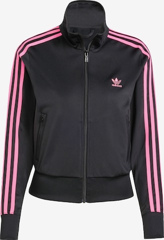 Giacca di felpa 'Adicolor Classics Firebird' di ADIDAS ORIGINALS in nero: frontale