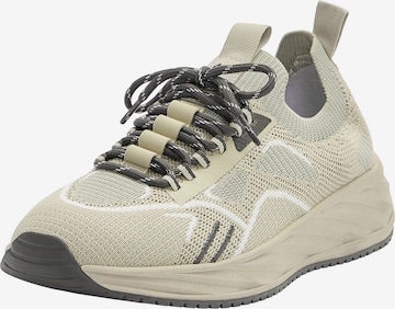 Pull&Bear Låg sneaker i beige: framsida