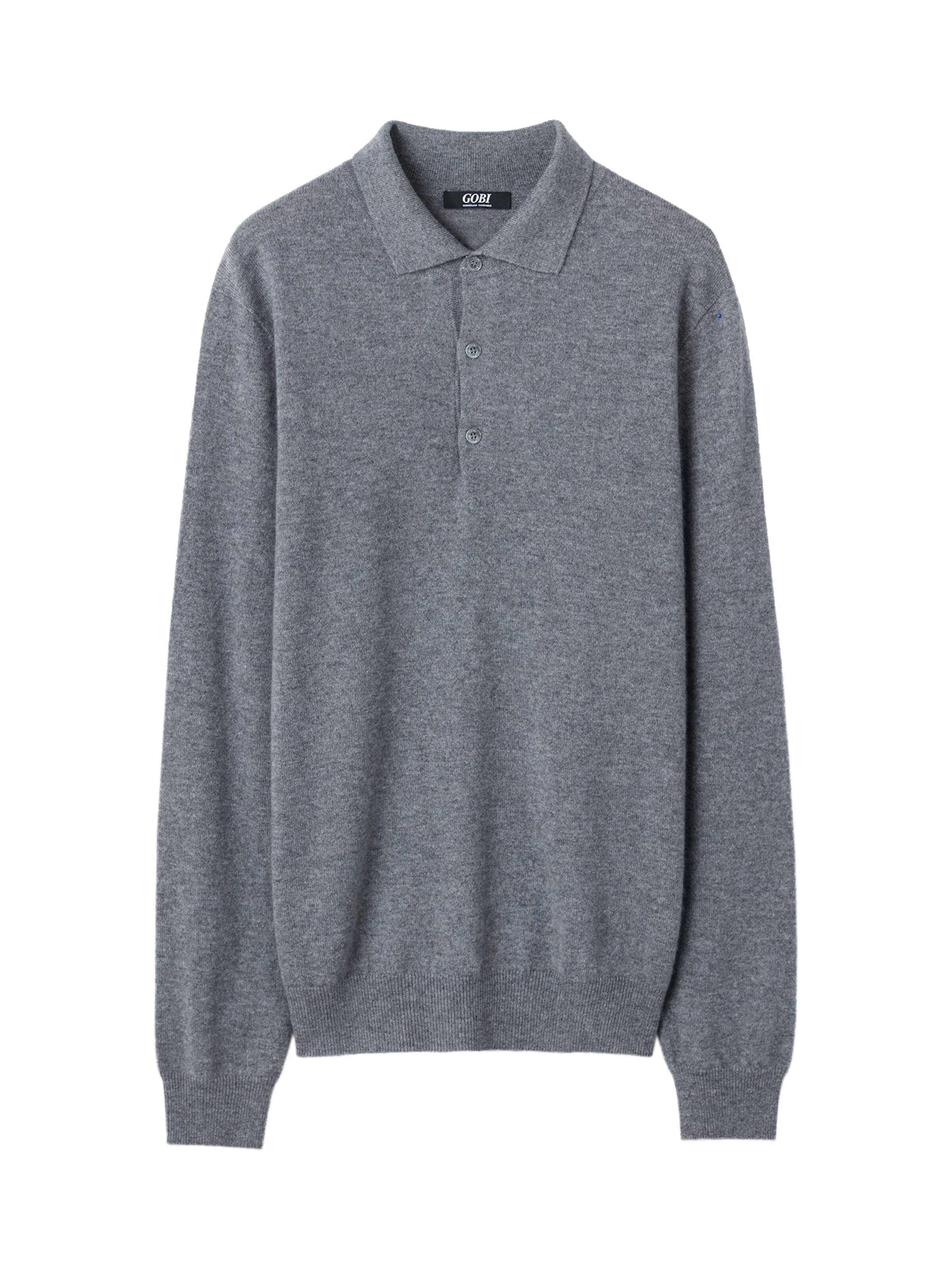 GOBI Cashmere Sweater in Grey: front