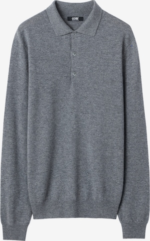 GOBI Cashmere Pullover in Grau: Vorderseite