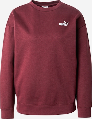 PUMA Спортивный свитшот 'ESS No. 1' в Красный: спереди