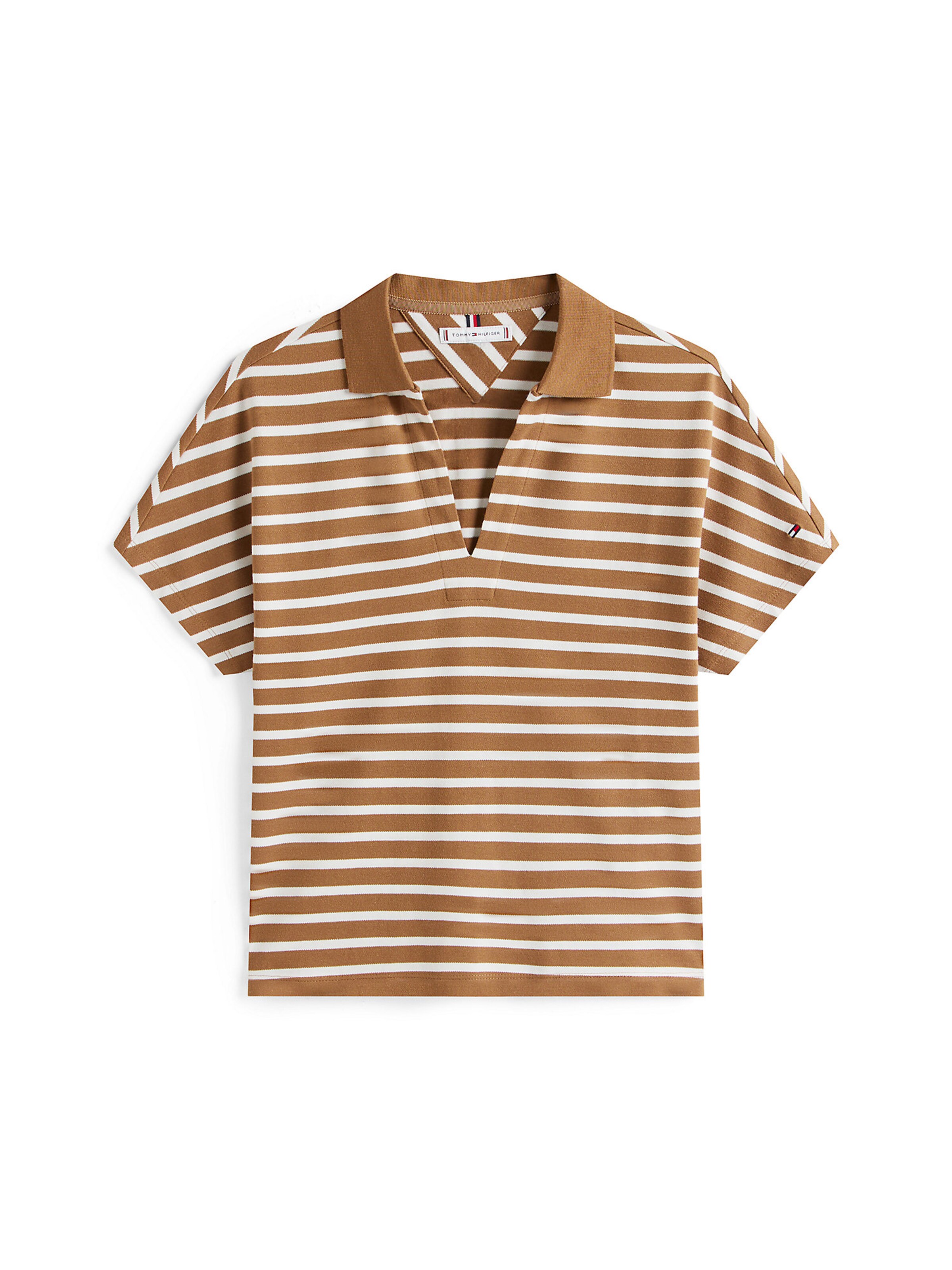 TOMMY HILFIGER Poloshirt in Braun: Vorderseite