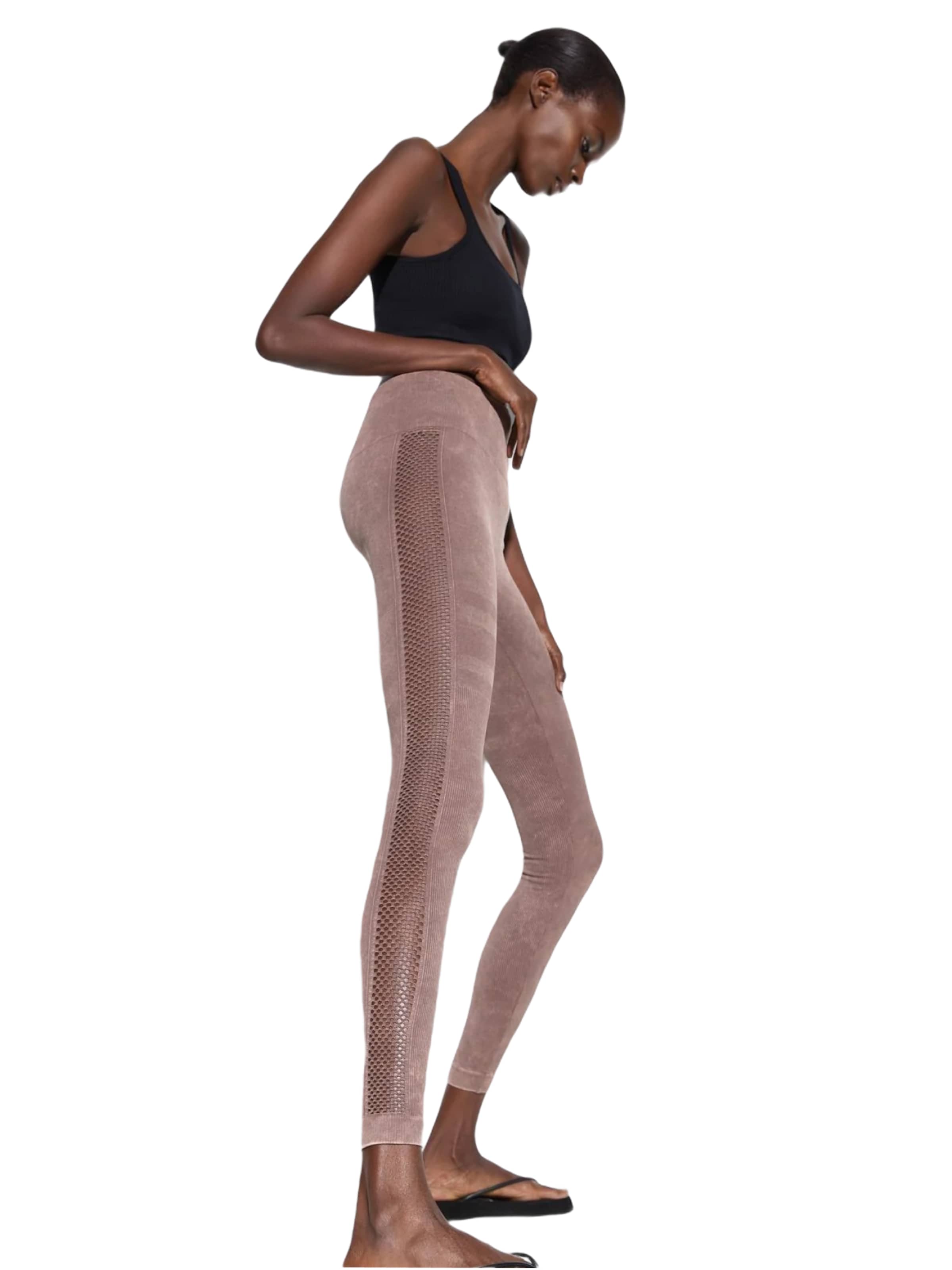 No Matter What Skinny Leggings in Braun