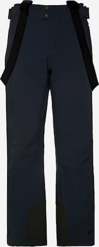 PROTEST Regular Outdoor Pants in Blue: front