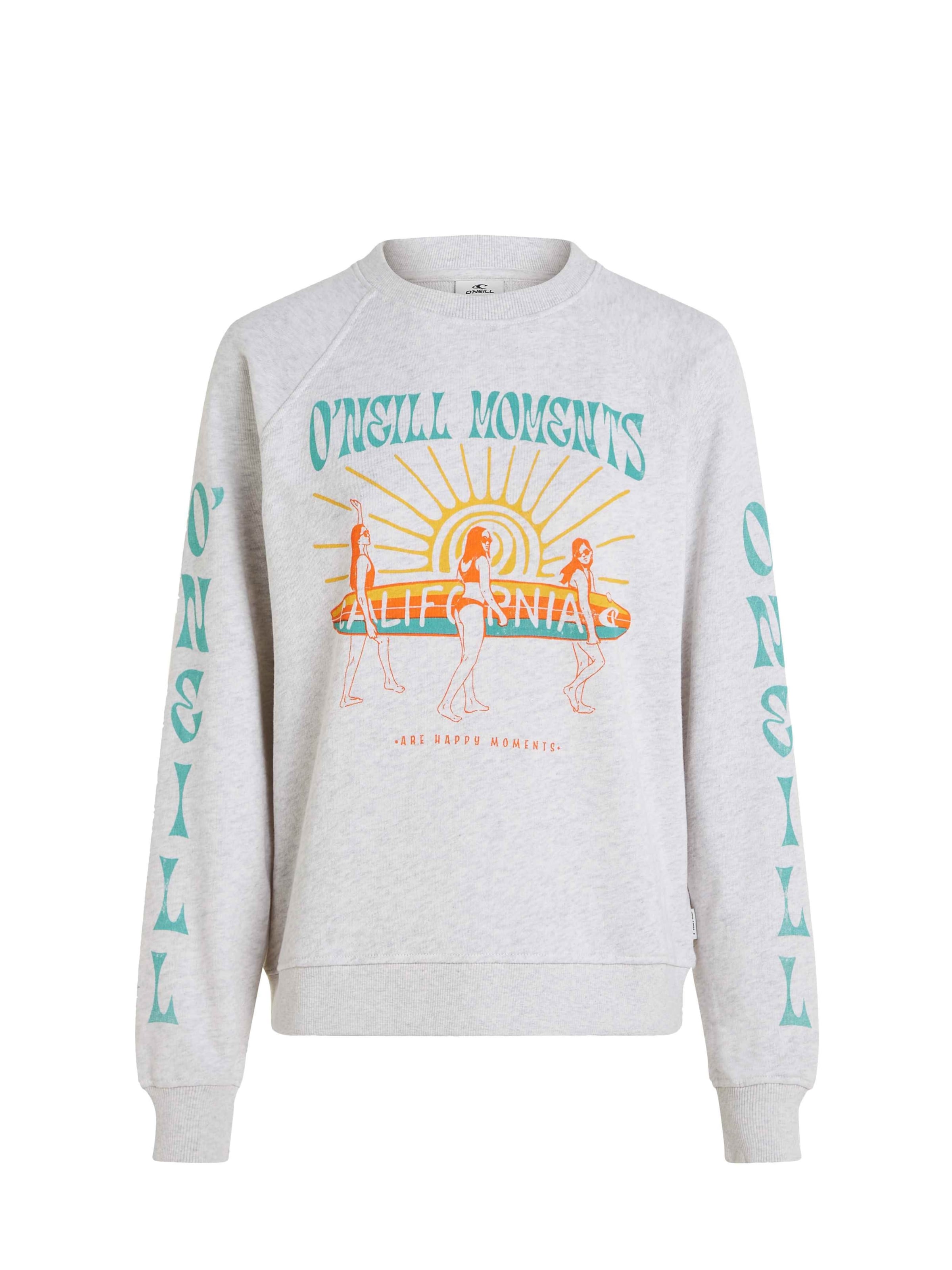 O'NEILL Свитшот в Серый: спереди