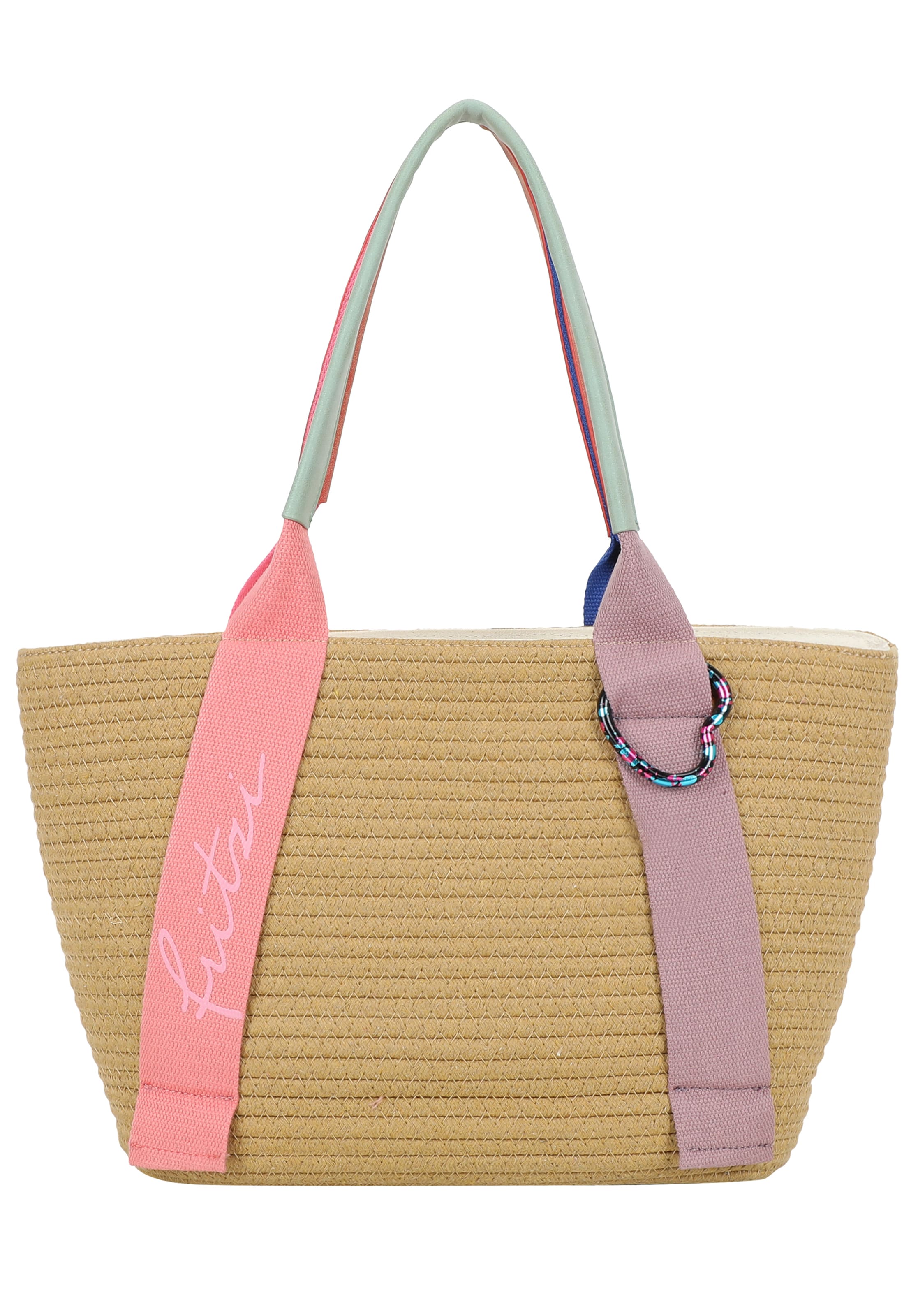 Fritzi aus Preußen Shopper 'Happy Summer' in Beige: Vorderseite