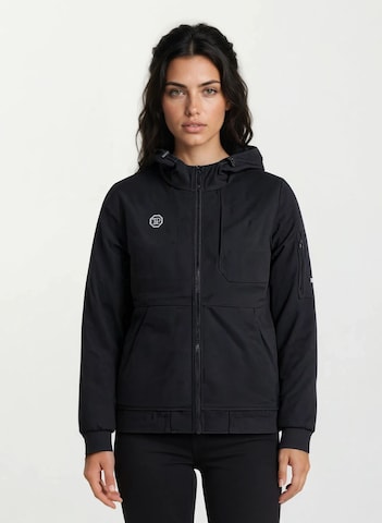 trueprodigy Winterjas ' Lucas F ' in Zwart: voorkant