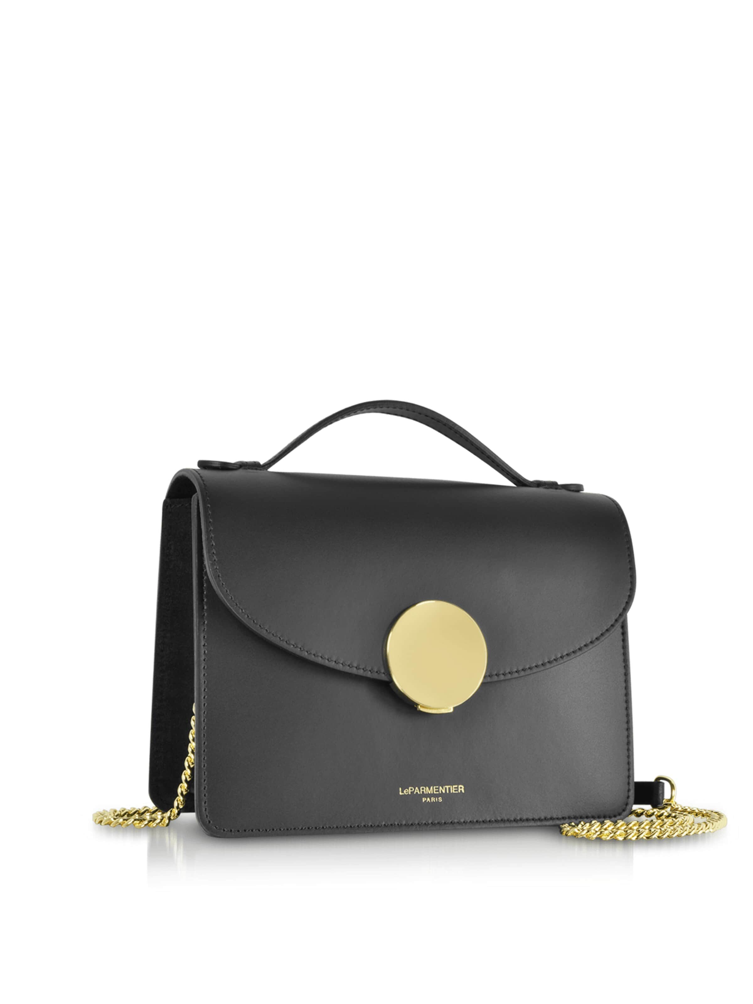 LeParmentier - Bolso de mano 'New Ondina' en negro