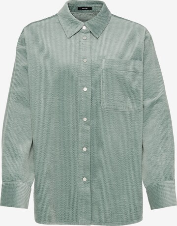 OPUS Blouse 'Flevana' in Green: front