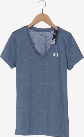 UNDER ARMOUR T-Shirt XS in Blau: predná strana