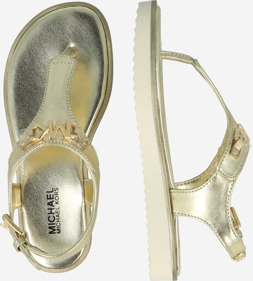 Sandales 'Brandy Vaila' Michael Kors Kids en or