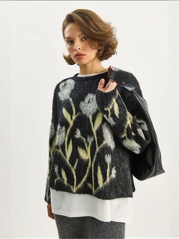 Bianco Lucci Pulover 'Pullover' | črna barva
