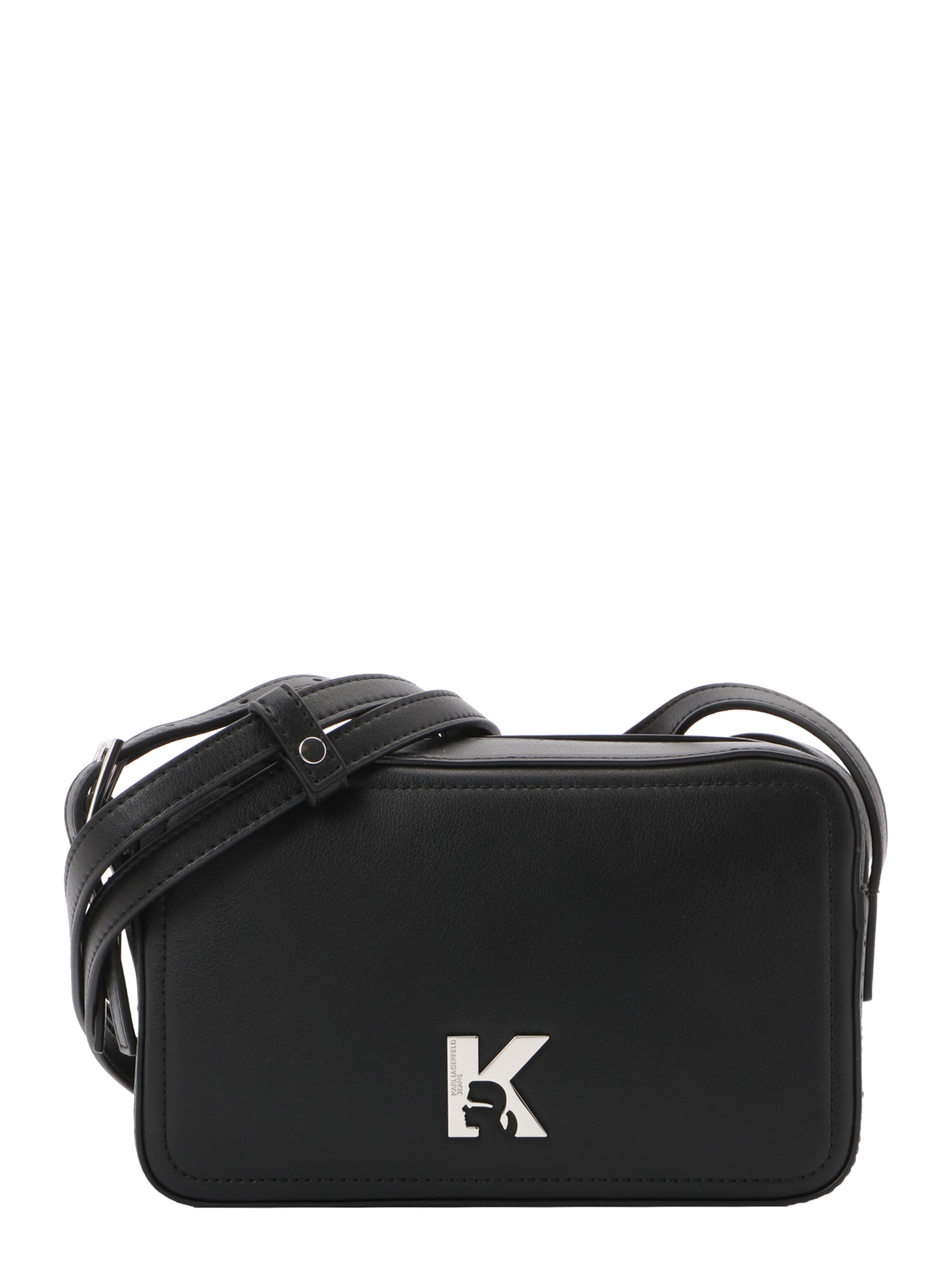 Sac à bandoulière KARL LAGERFELD JEANS en noir : devant