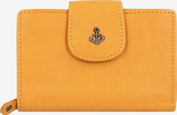 Harbour 2nd Wallet 'Anchor Love Amy' in Orange: front