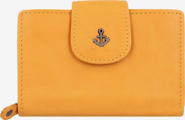 Harbour 2nd Wallet 'Anchor Love Amy' in Orange: front