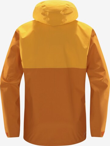Haglöfs Outdoor jacket 'FRONT PROOF' in Yellow