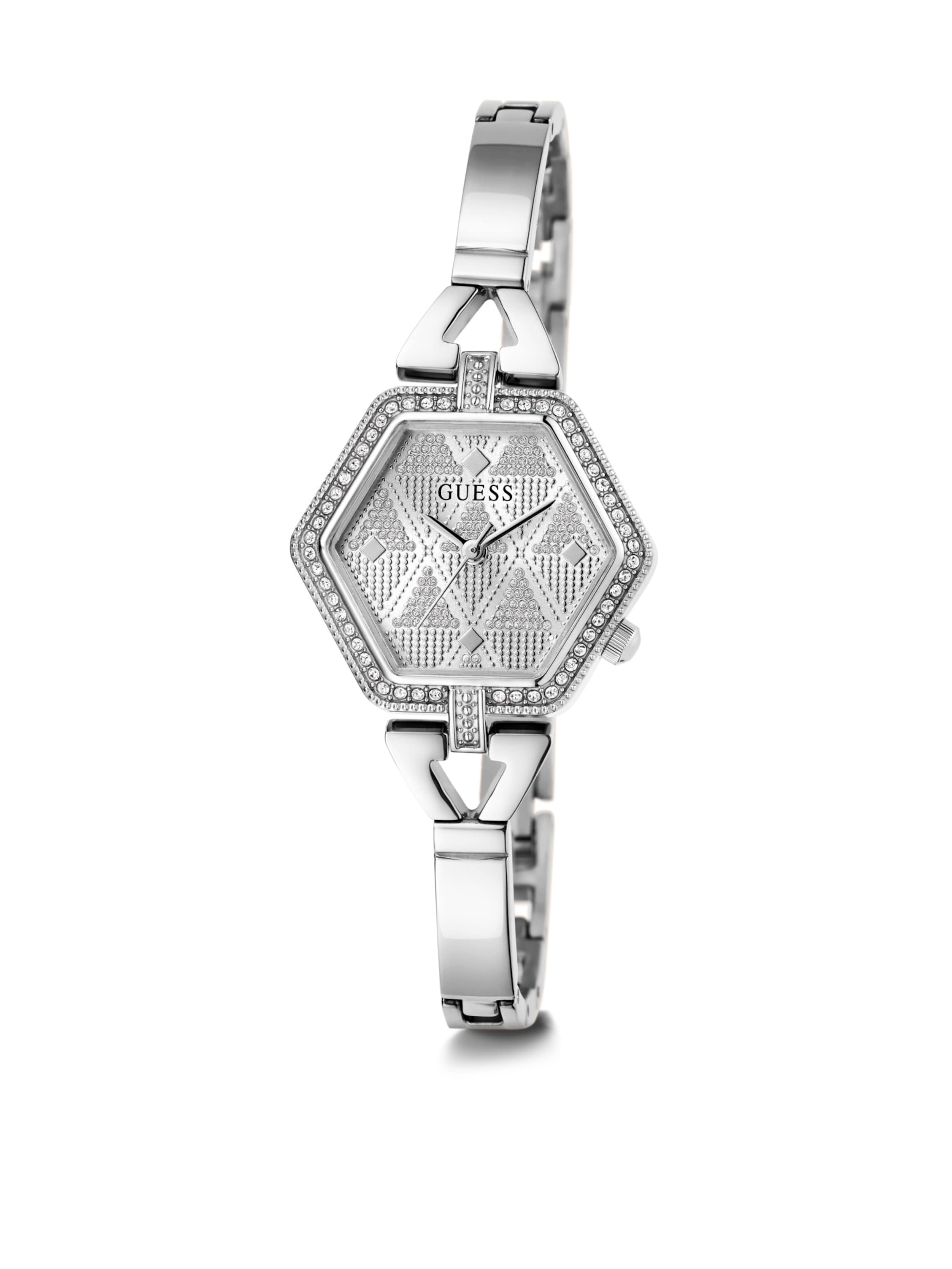 GUESS Analog Watch 'GD AUDREY' in Silver