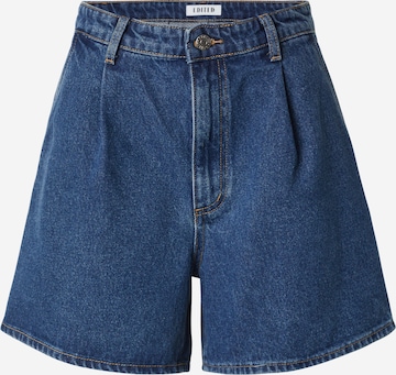 Regular Pantalon 'Lilyan' EDITED en bleu : devant