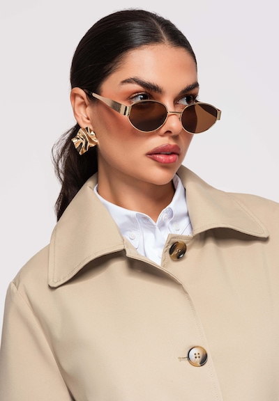 Ombre Manteau mi-saison 'OW-COLC-0114' en beige, Vue avec produit