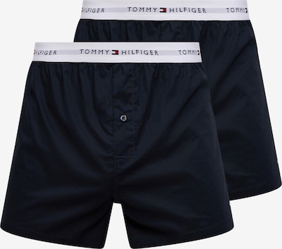 S dydžio Boxer trumpikės iš TOMMY HILFIGER, spalva – tamsiai mėlyna jūros spalva / balta, Prekių apžvalga