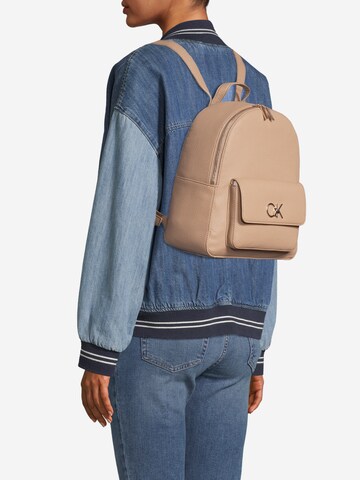 Calvin Klein Backpack in Beige