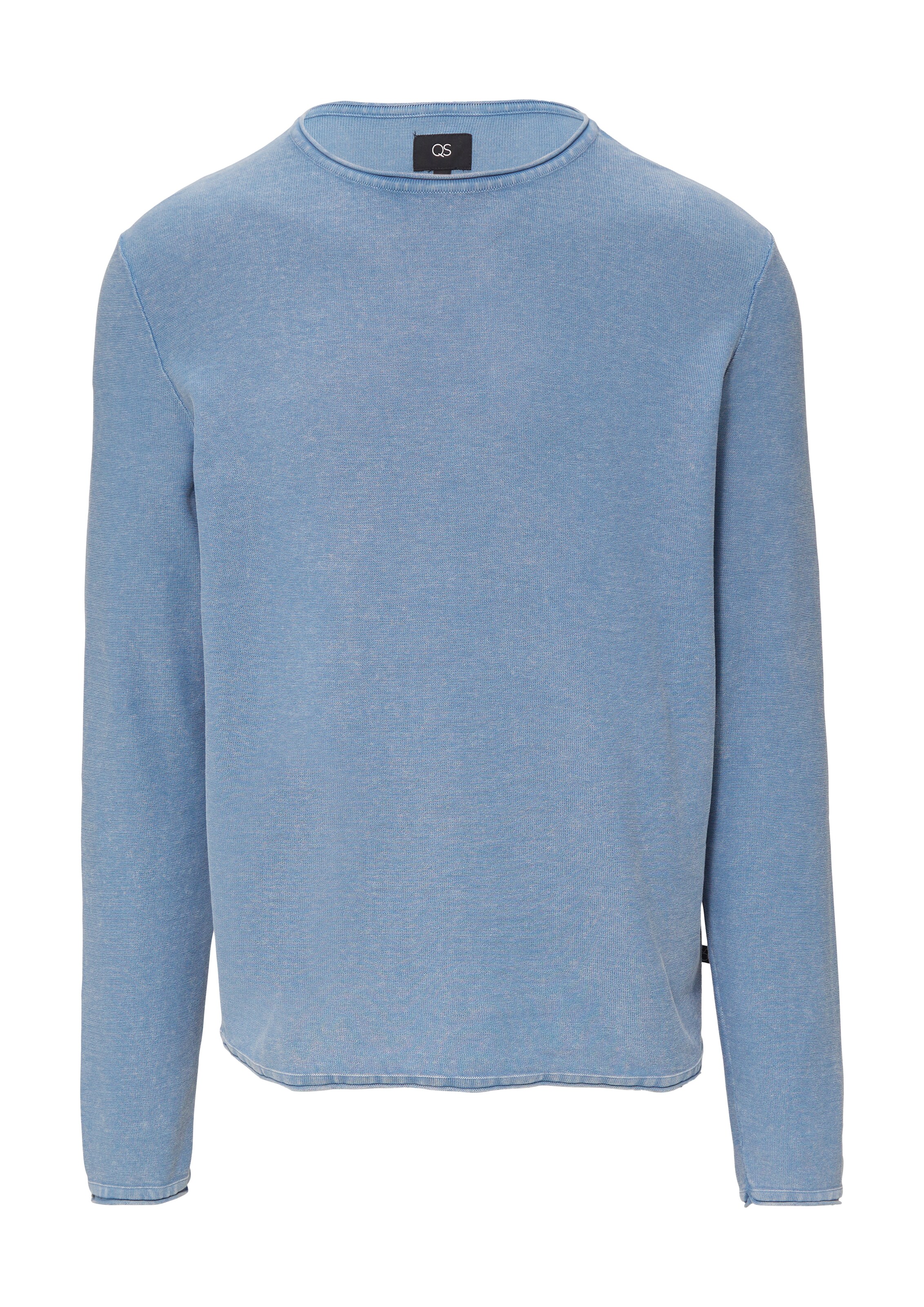 QS Pullover in Blau: Vorderseite