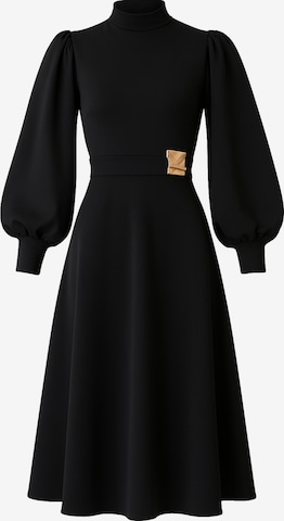 WOMAN VISION Kleid in Schwarz: Vorderseite