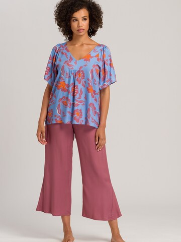 Hanro Loose fit Pants ' Sunny Vibes ' in Red