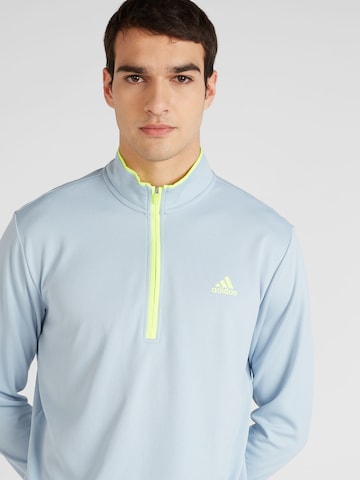 Felpa sportiva 'LTWT QTR Z LC' di ADIDAS GOLF in blu