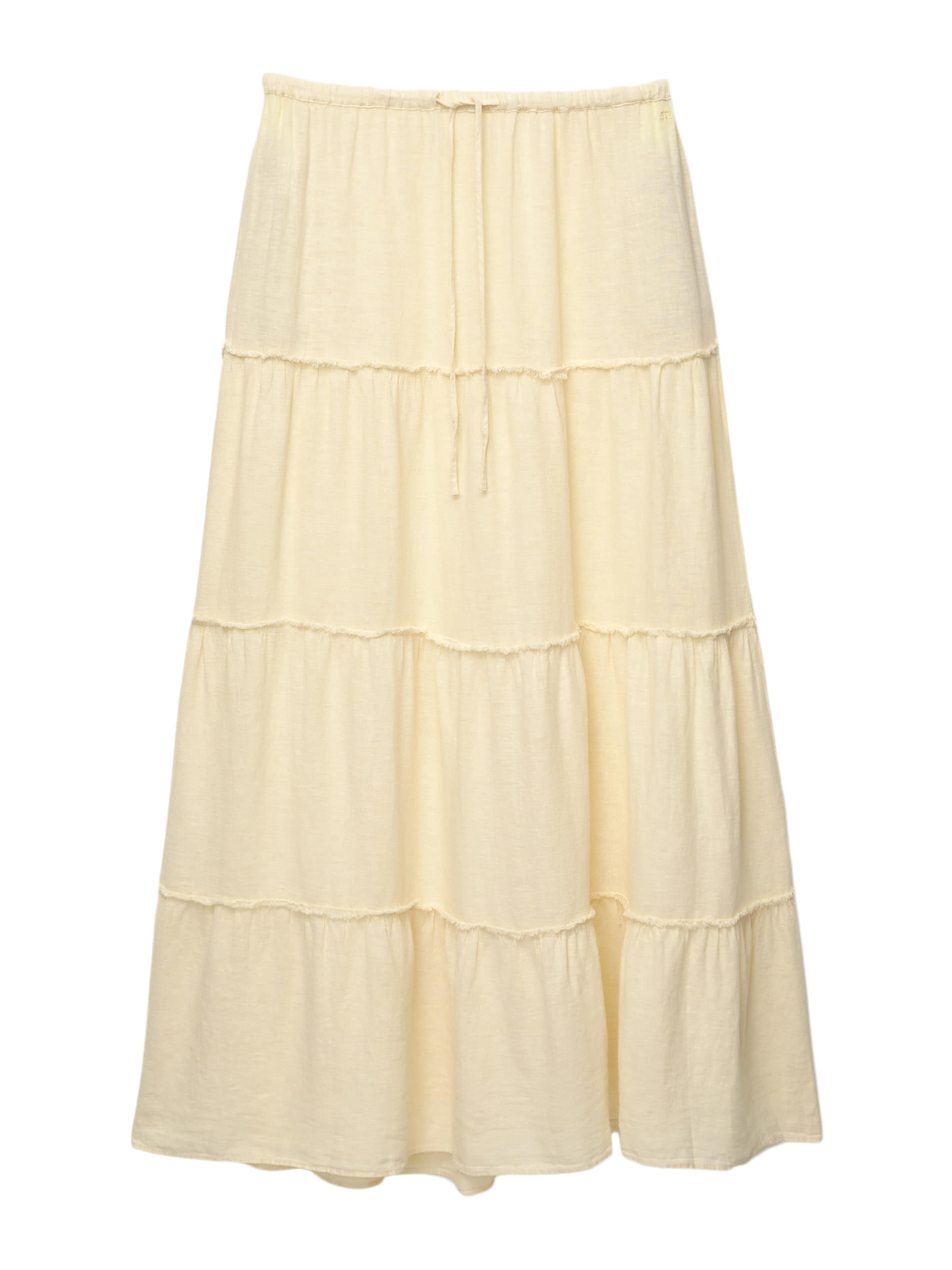 Pull&Bear Rock in Gelb: Vorderseite