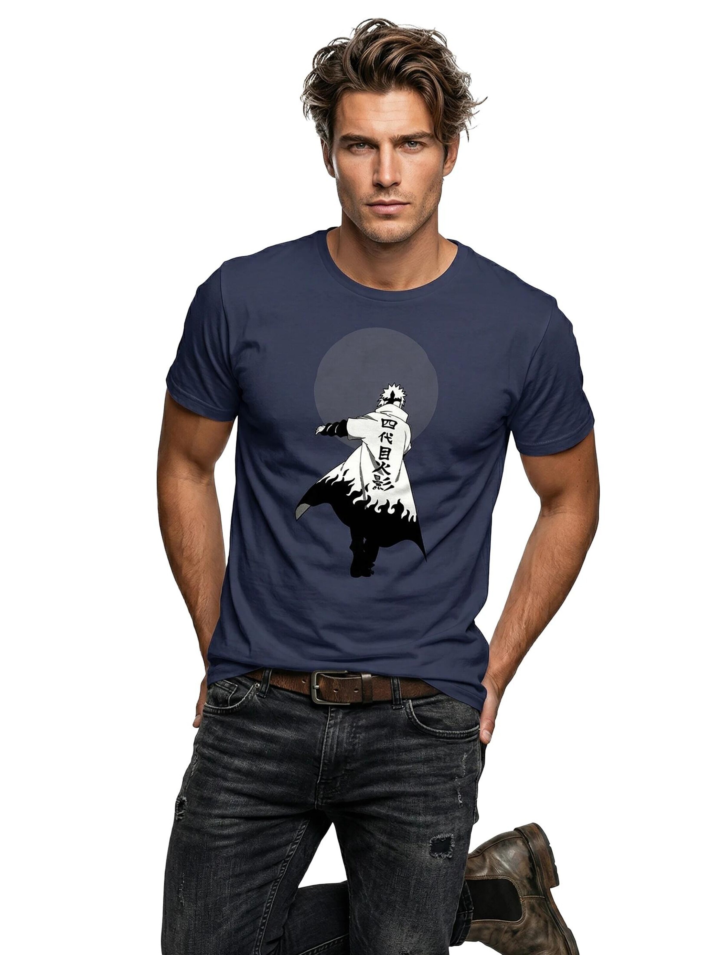 MAKAYA Shirt 'Ninja' in Blue