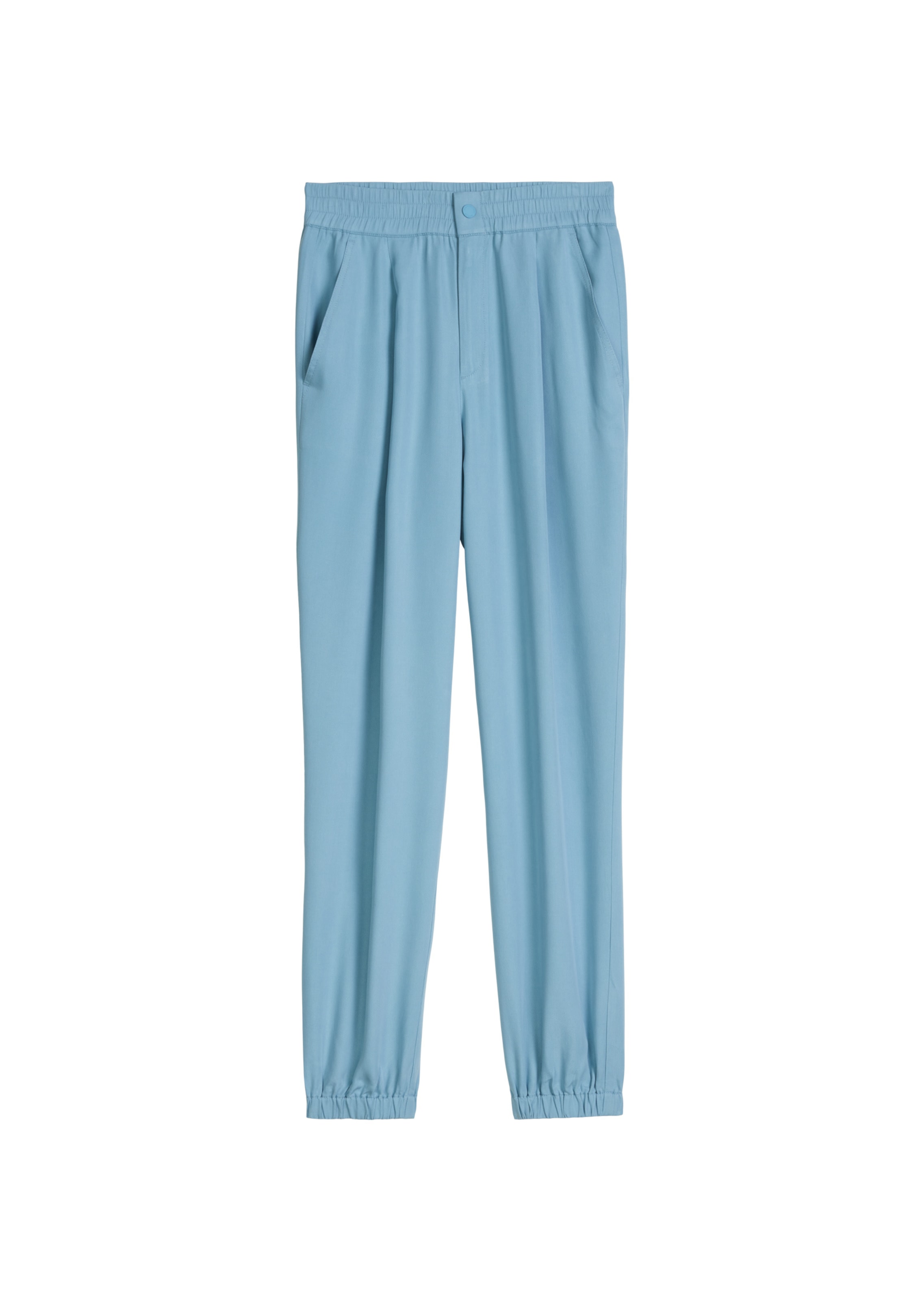 Marc O'Polo DENIM Broek in Blauw: voorkant