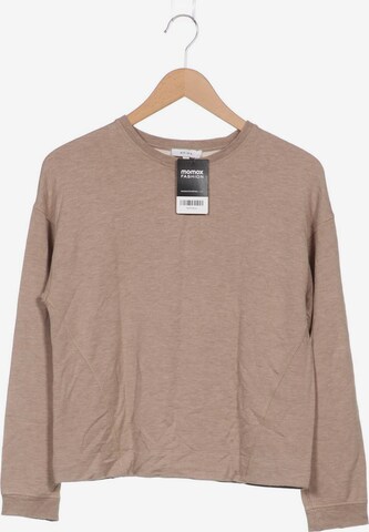 Reiss Sweatshirt & Zip-Up Hoodie in S in Beige: front