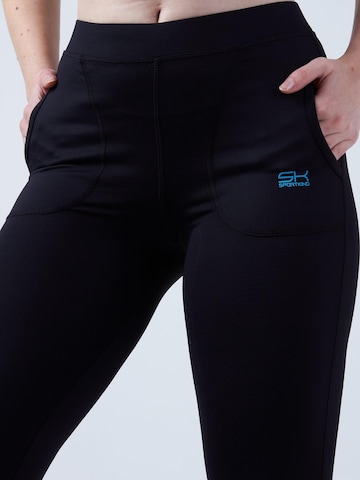 Skinny Leggings 'Leggings' SPORTKIND en noir