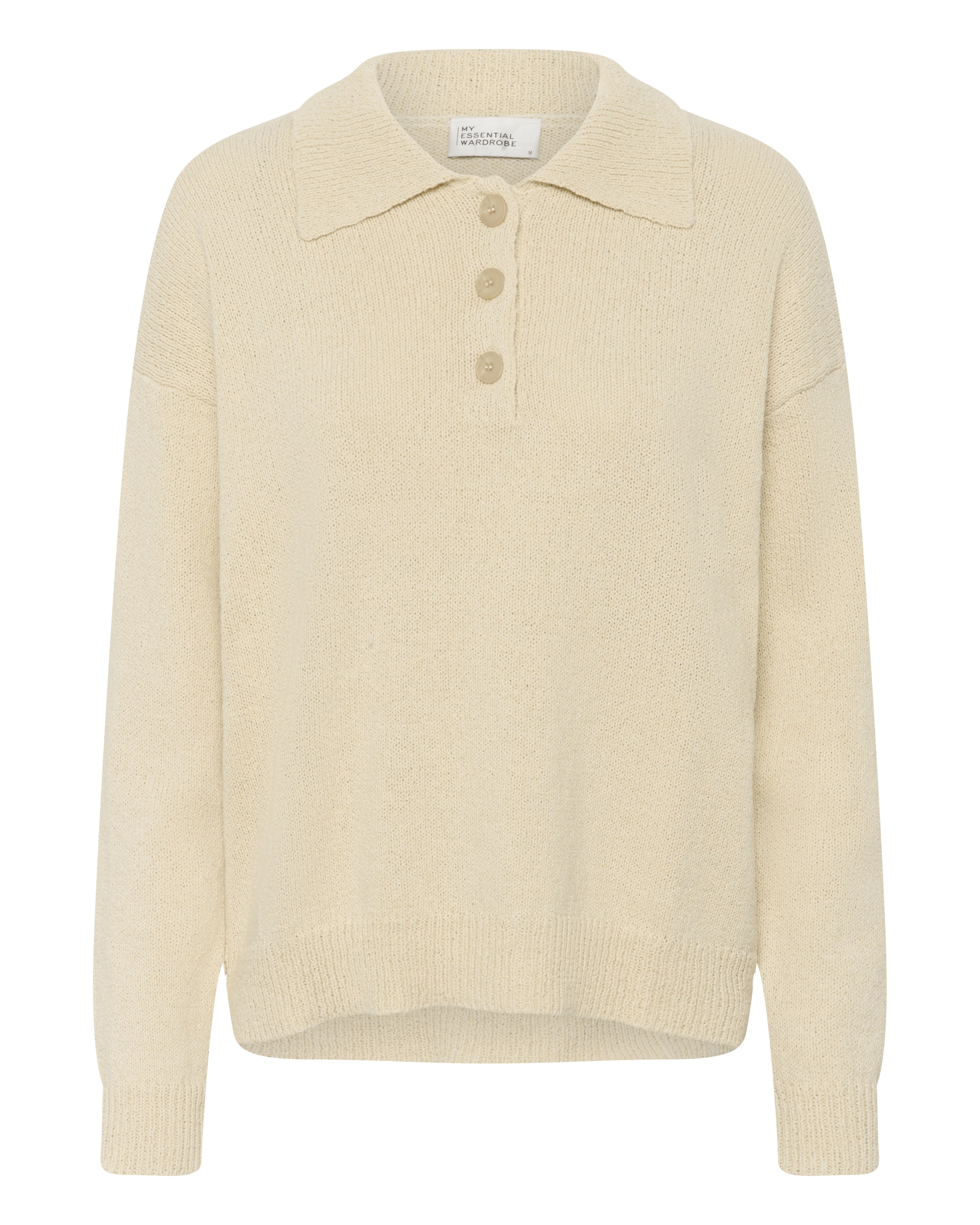 My Essential Wardrobe Pullover 'Diva' in Beige: Vorderseite
