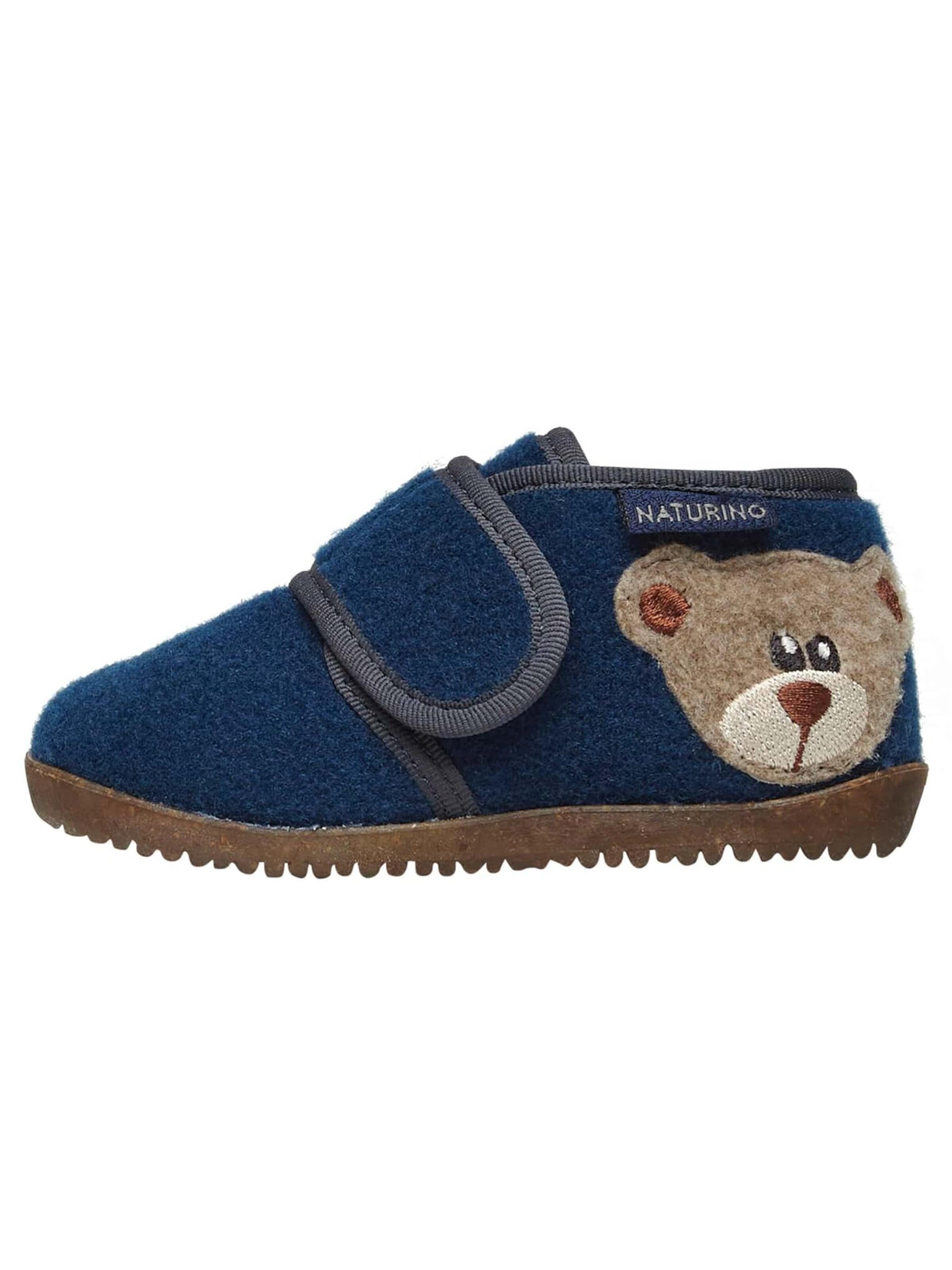 NATURINO Huisschoenen 'CARILLON' in Blauw