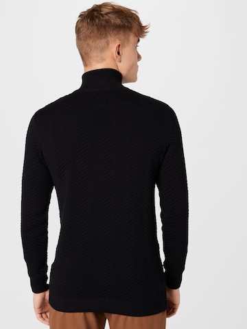 Kronstadt Pullover 'Carlo' in Schwarz