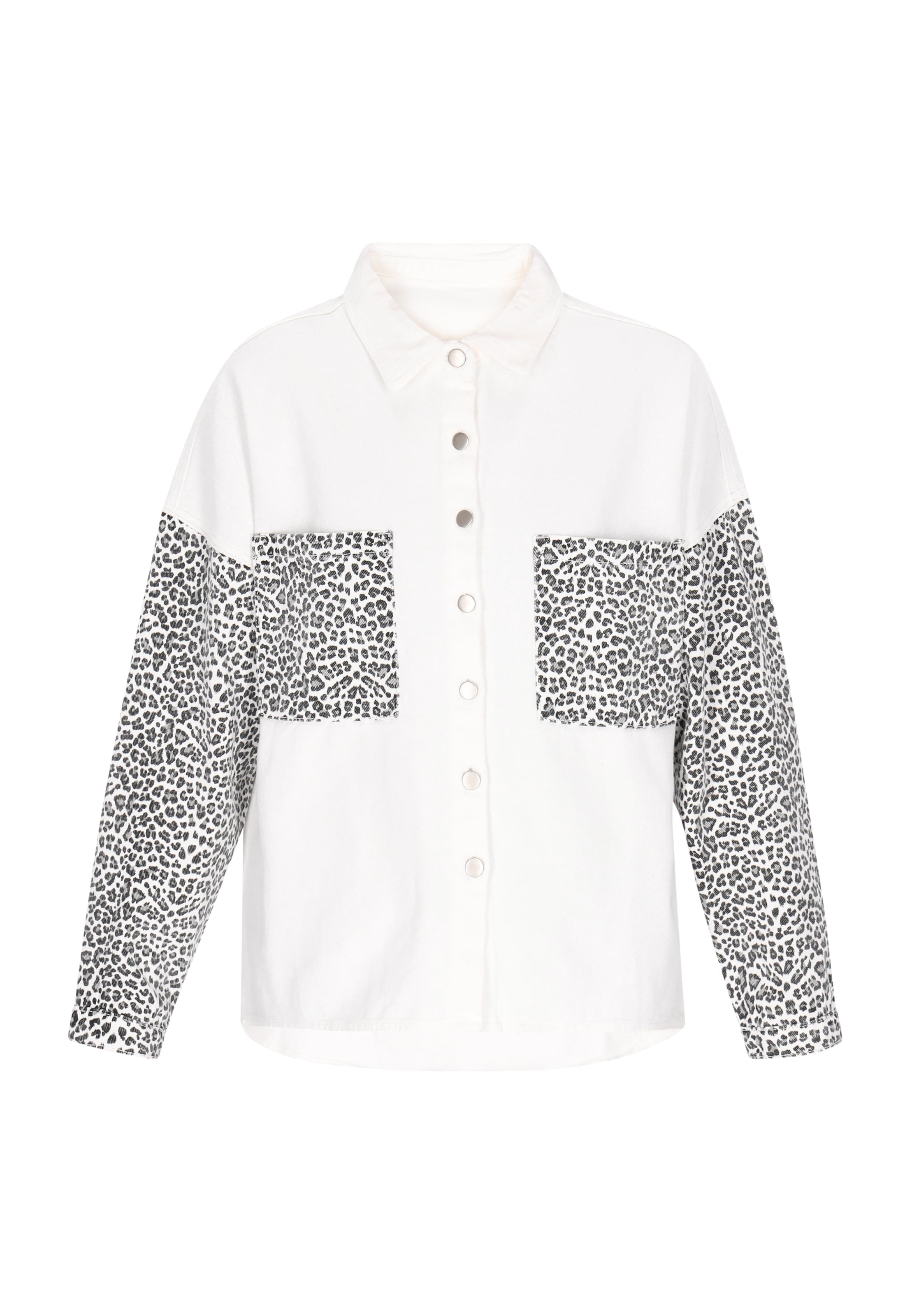 faina - Casaco meia-estação em branco: frente