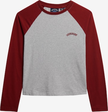 T-shirt 'Essential' Superdry & Co en rouge : devant