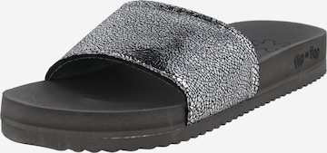 Mule FLIP*FLOP en argent : devant